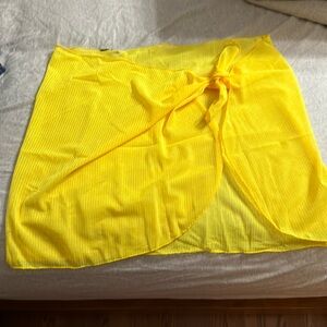 Bathing suit skirt coverup